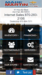 Mobile Screenshot of markmartinashflat.com