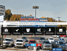 Tablet Screenshot of markmartinashflat.com